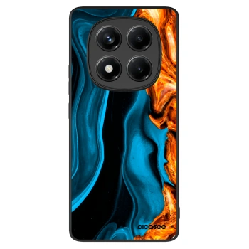 Picasee ULTIMATE CASE Xiaomi Redmi Note 14 Pro+ 5G - készülékre - Gold blue