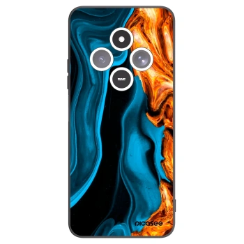 Picasee fekete szilikon tok az alábbi mobiltelefonokra Xiaomi Redmi 14C - Gold blue