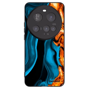 Picasee fekete szilikon tok az alábbi mobiltelefonokra Xiaomi 15 Ultra - Gold blue