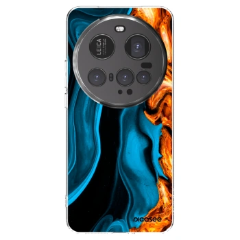 Picasee átlátszó szilikon tok az alábbi mobiltelefonokra Xiaomi 15 Ultra - Gold blue