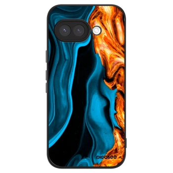 Szilikon tok erre a típusra Google Pixel 9a - Gold blue