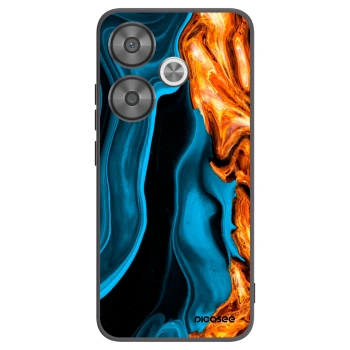 Picasee fekete szilikon tok az alábbi mobiltelefonokra Xiaomi Poco F6 - Gold blue