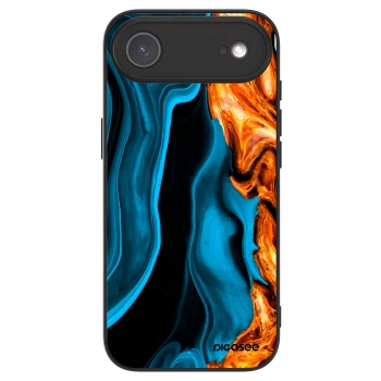 Picasee ULTIMATE CASE MagSafe Apple iPhone Air - készülékre - Gold blue