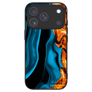 Picasee ULTIMATE CASE MagSafe Apple iPhone 17 Pro - készülékre - Gold blue