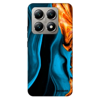 Szilikon tok erre a típusra Xiaomi 14T Pro - Gold blue