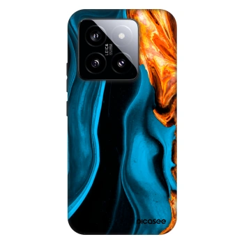 Szilikon tok erre a típusra Xiaomi 14 - Gold blue