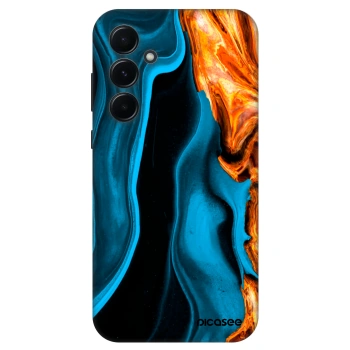 Szilikon tok erre a típusra Samsung Galaxy A55 5G A556B - Gold blue