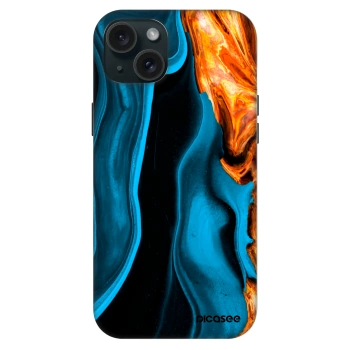 Szilikon tok erre a típusra Apple iPhone 15 Plus - Gold blue