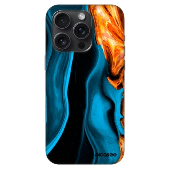 Szilikon tok erre a típusra Apple iPhone 15 Pro - Gold blue