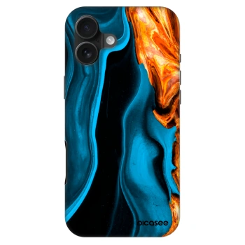 Szilikon tok erre a típusra Apple iPhone 16 Plus - Gold blue