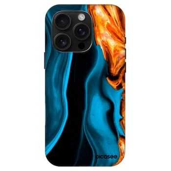 Szilikon tok erre a típusra Apple iPhone 16 Pro - Gold blue