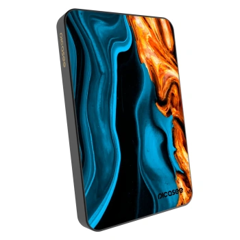 Powerbank MagSafe 5 000 mAh Szürke - Gold blue