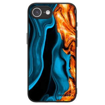 Picasee ULTIMATE CASE MagSafe Apple iPhone 17e - készülékre - Gold blue