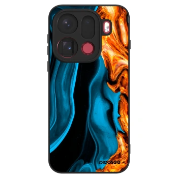Szilikon tok erre a típusra OPPO Find X9 Pro - Gold blue