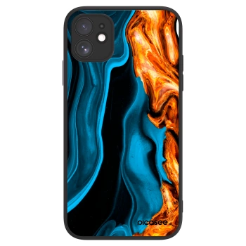 Picasee ULTIMATE CASE Apple iPhone 11 - készülékre - Gold blue