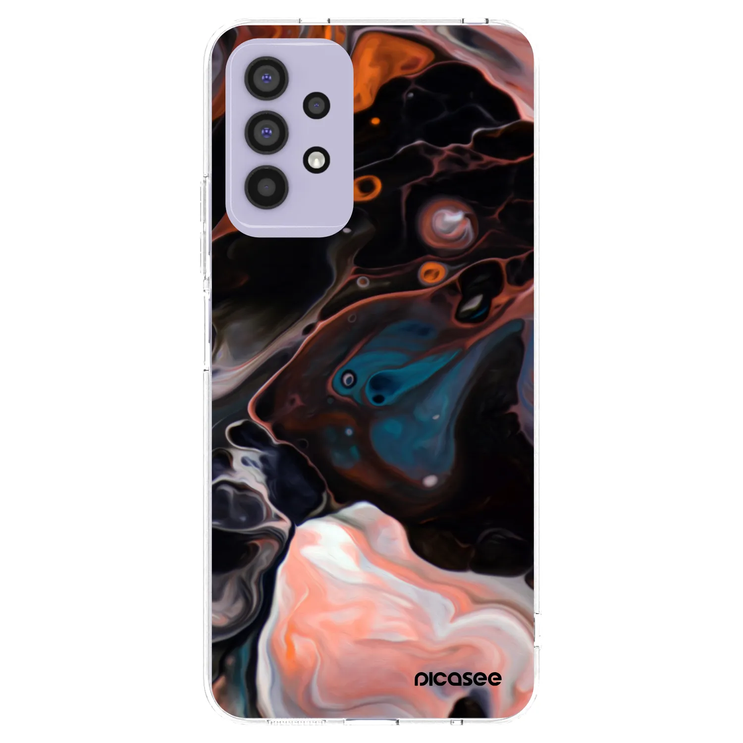 Picasee átlátszó szilikon tok az alábbi mobiltelefonokra Samsung Galaxy A32 4G SM-A325F - Cream