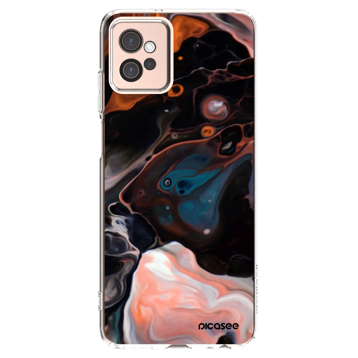 Picasee átlátszó szilikon tok az alábbi mobiltelefonokra Motorola Moto G32 - Cream