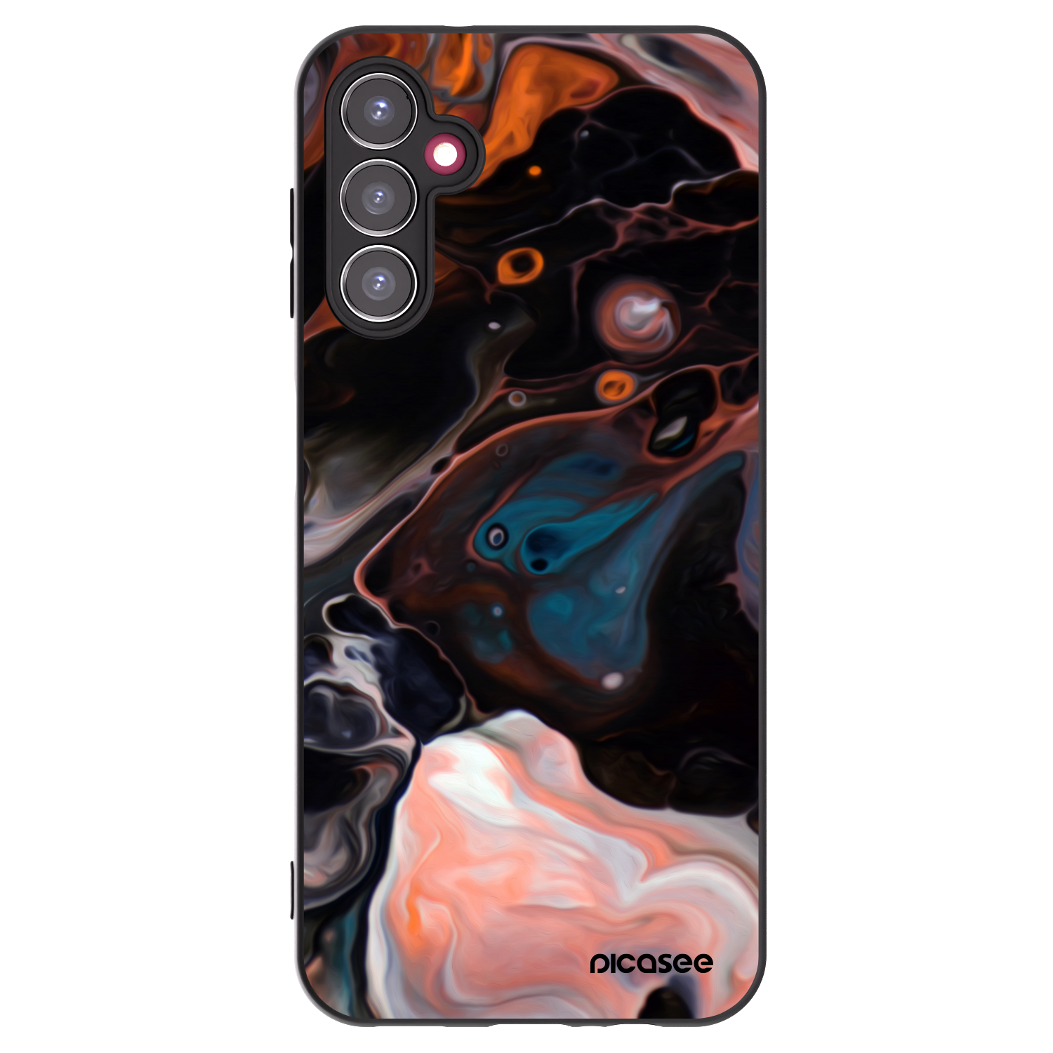 Picasee fekete szilikon tok az alábbi mobiltelefonokra Samsung Galaxy A14 4G A145R - Cream