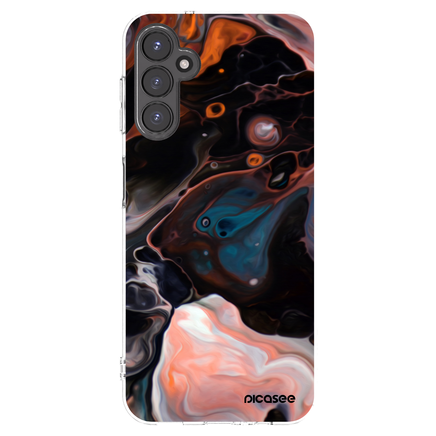 Picasee átlátszó szilikon tok az alábbi mobiltelefonokra Samsung Galaxy A14 5G A146P - Cream