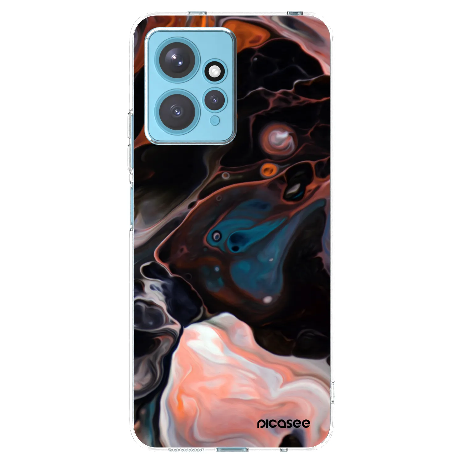 Picasee átlátszó szilikon tok az alábbi mobiltelefonokra Xiaomi Redmi Note 12 4G - Cream