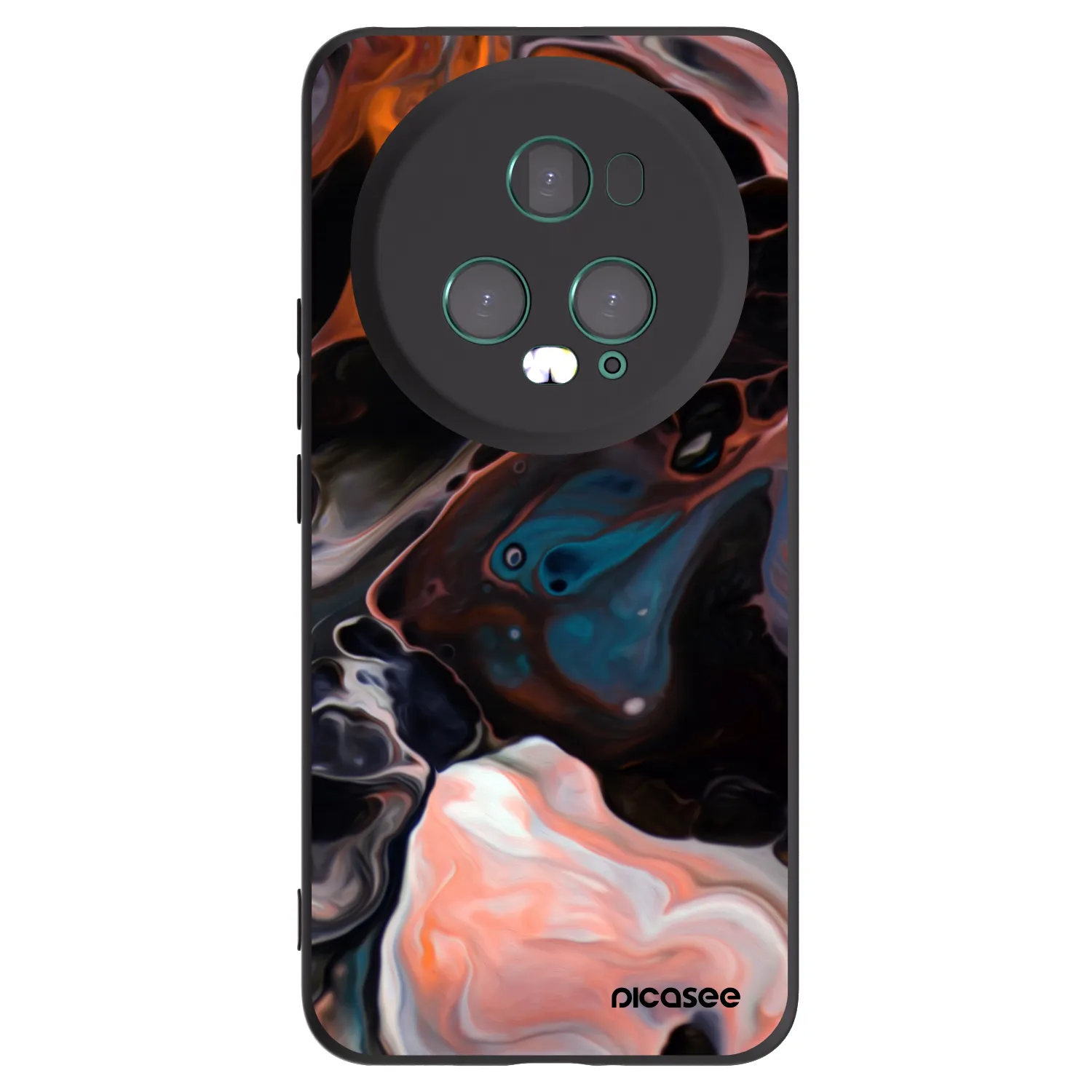 Picasee fekete szilikon tok az alábbi mobiltelefonokra Honor Magic5 Pro - Cream