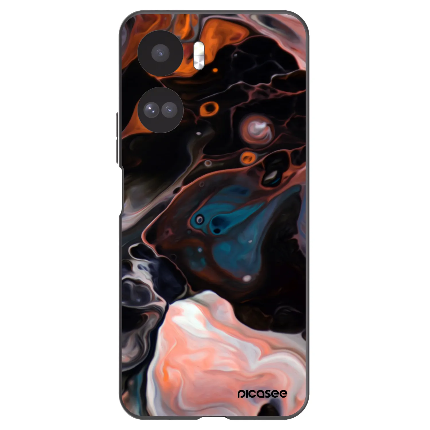 Picasee fekete szilikon tok az alábbi mobiltelefonokra Honor 90 Lite 5G - Cream