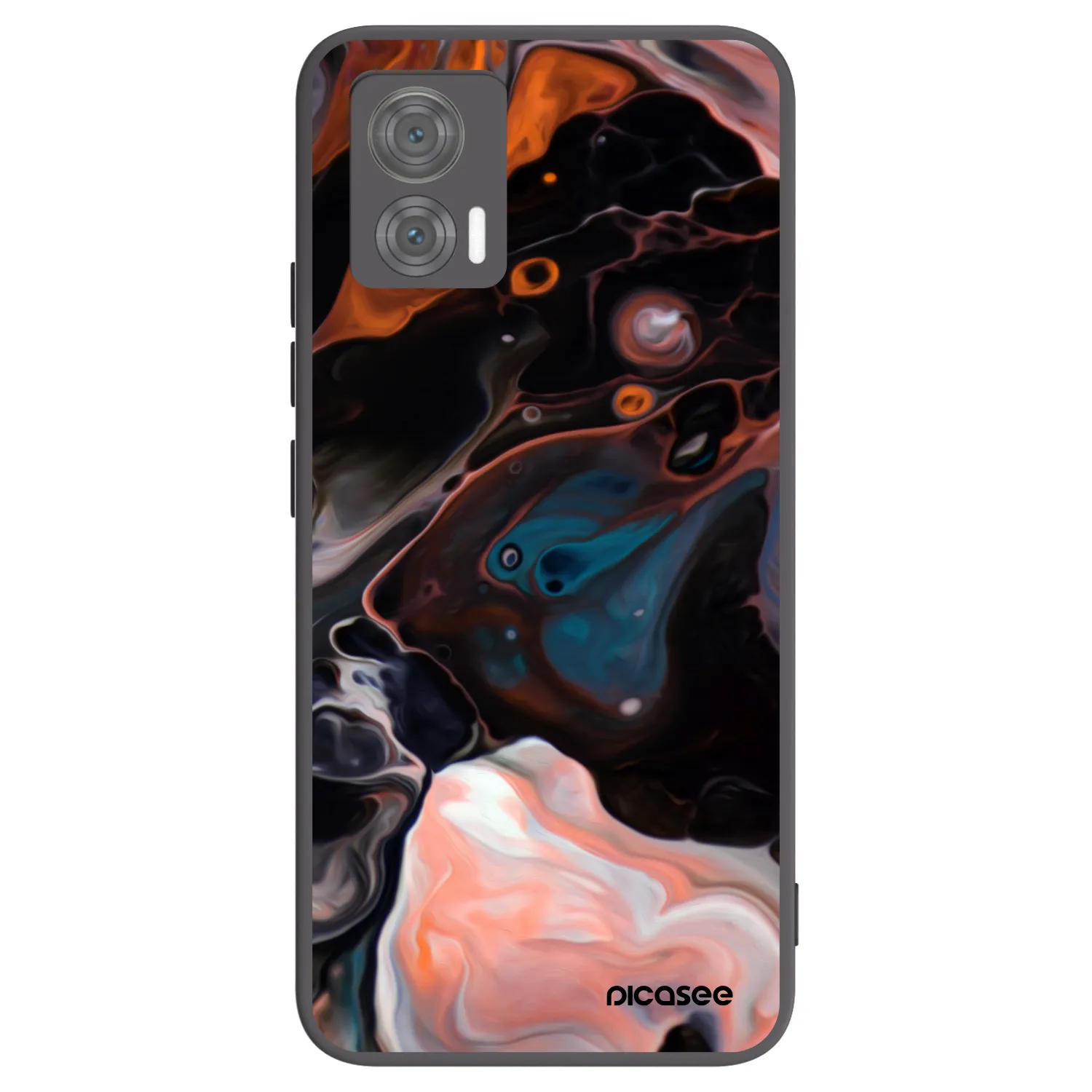 Picasee fekete szilikon tok az alábbi mobiltelefonokra Motorola Edge 30 Neo - Cream