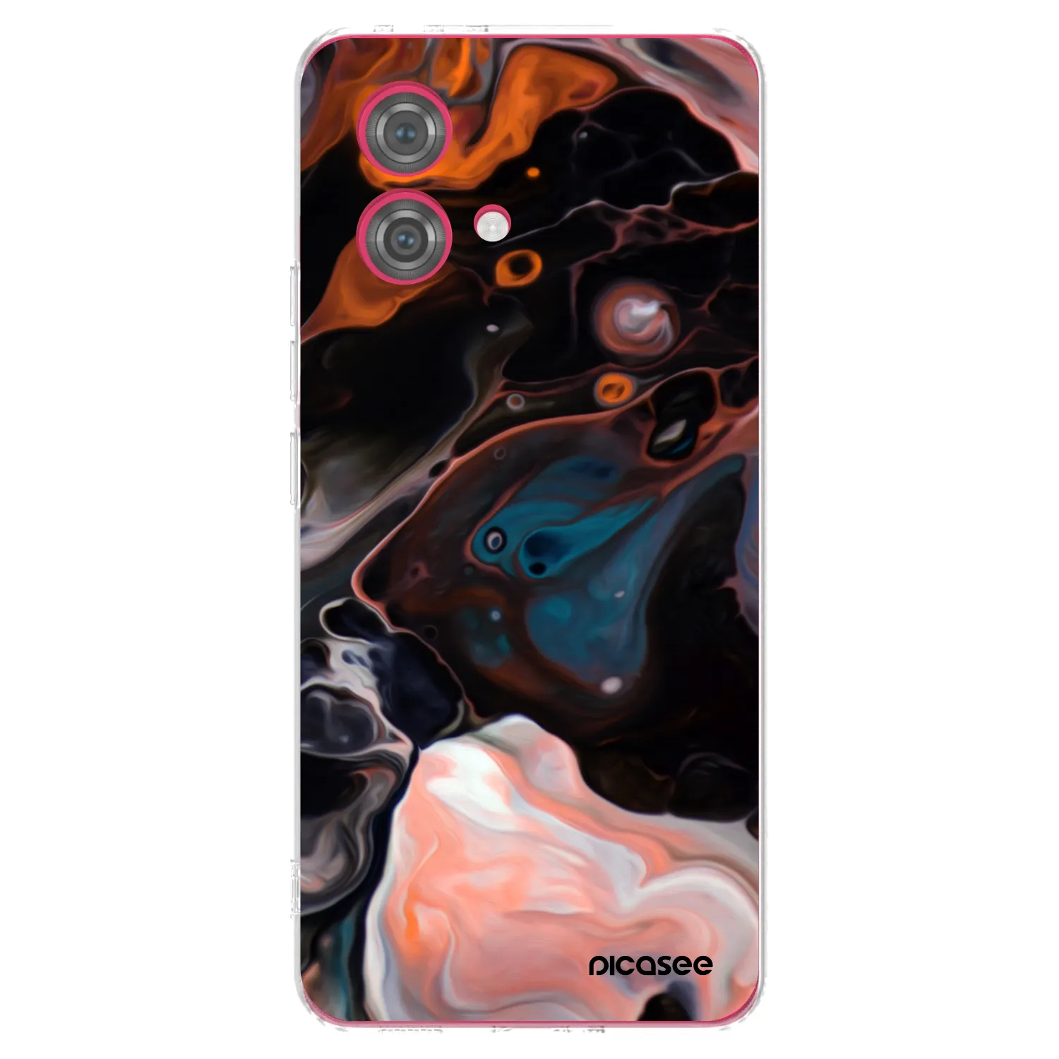 Picasee átlátszó szilikon tok az alábbi mobiltelefonokra Motorola Moto G84 5G - Cream
