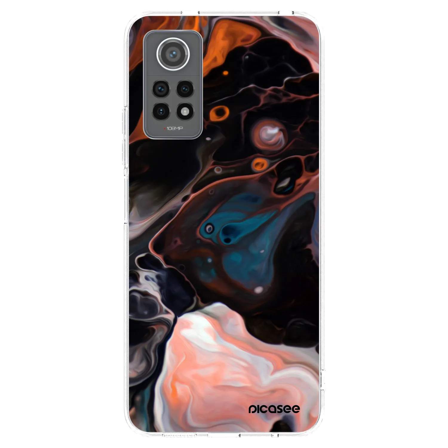 Picasee átlátszó szilikon tok az alábbi mobiltelefonokra Xiaomi Redmi Note 12 Pro 4G - Cream