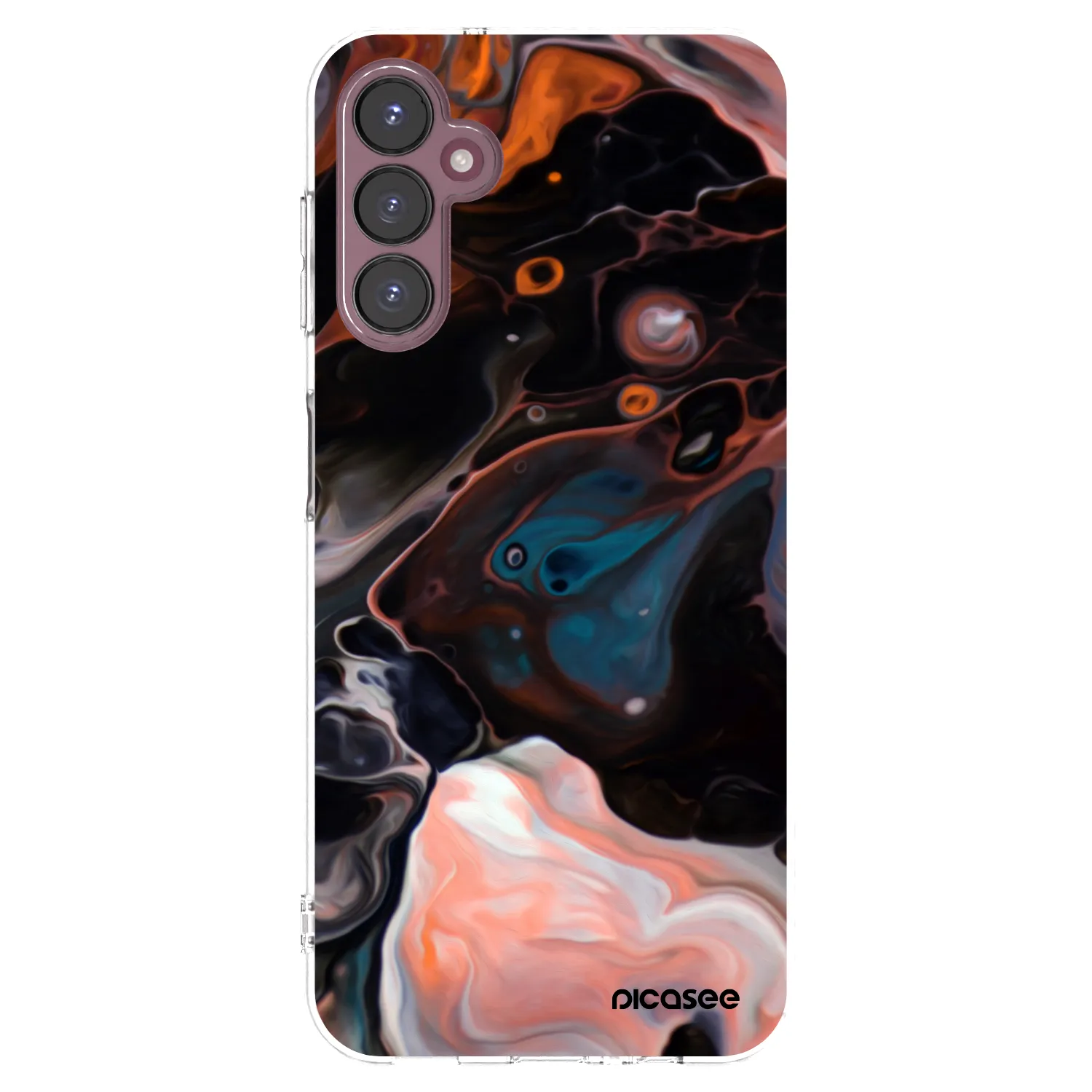 Picasee átlátszó szilikon tok az alábbi mobiltelefonokra Samsung Galaxy A05s A057G - Cream