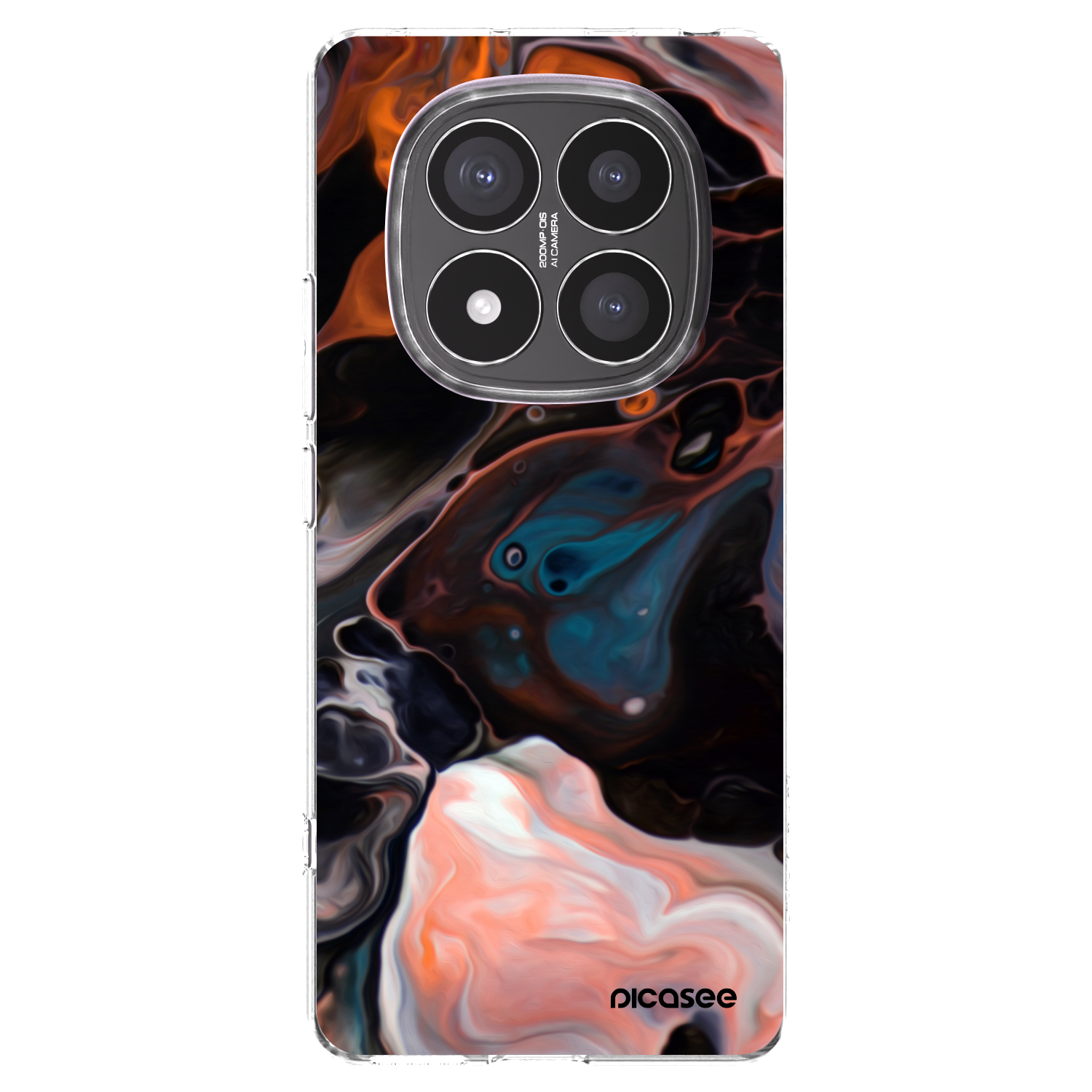 Picasee átlátszó szilikon tok az alábbi mobiltelefonokra Xiaomi Redmi Note 14 Pro+ 5G - Cream