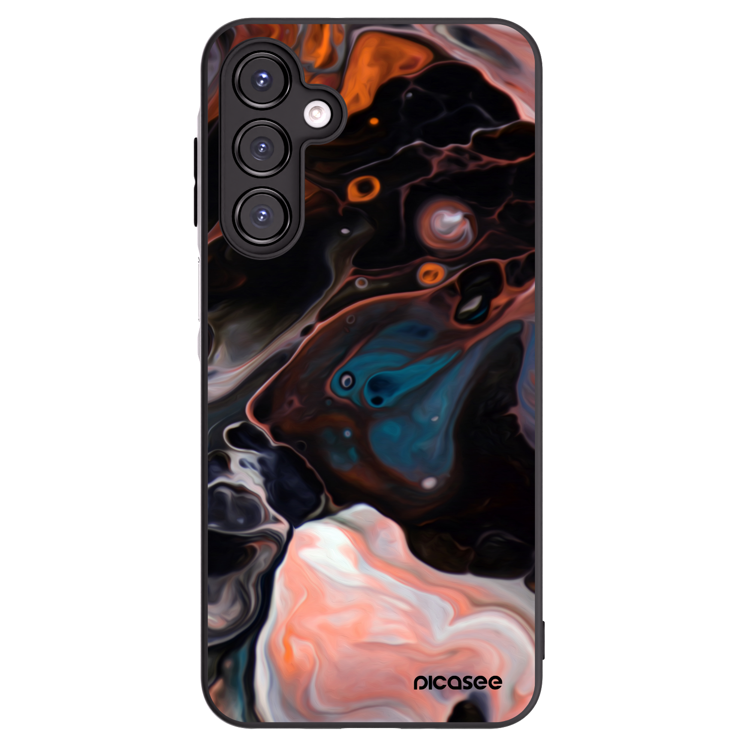Picasee fekete szilikon tok az alábbi mobiltelefonokra Samsung Galaxy A16 5G - Cream