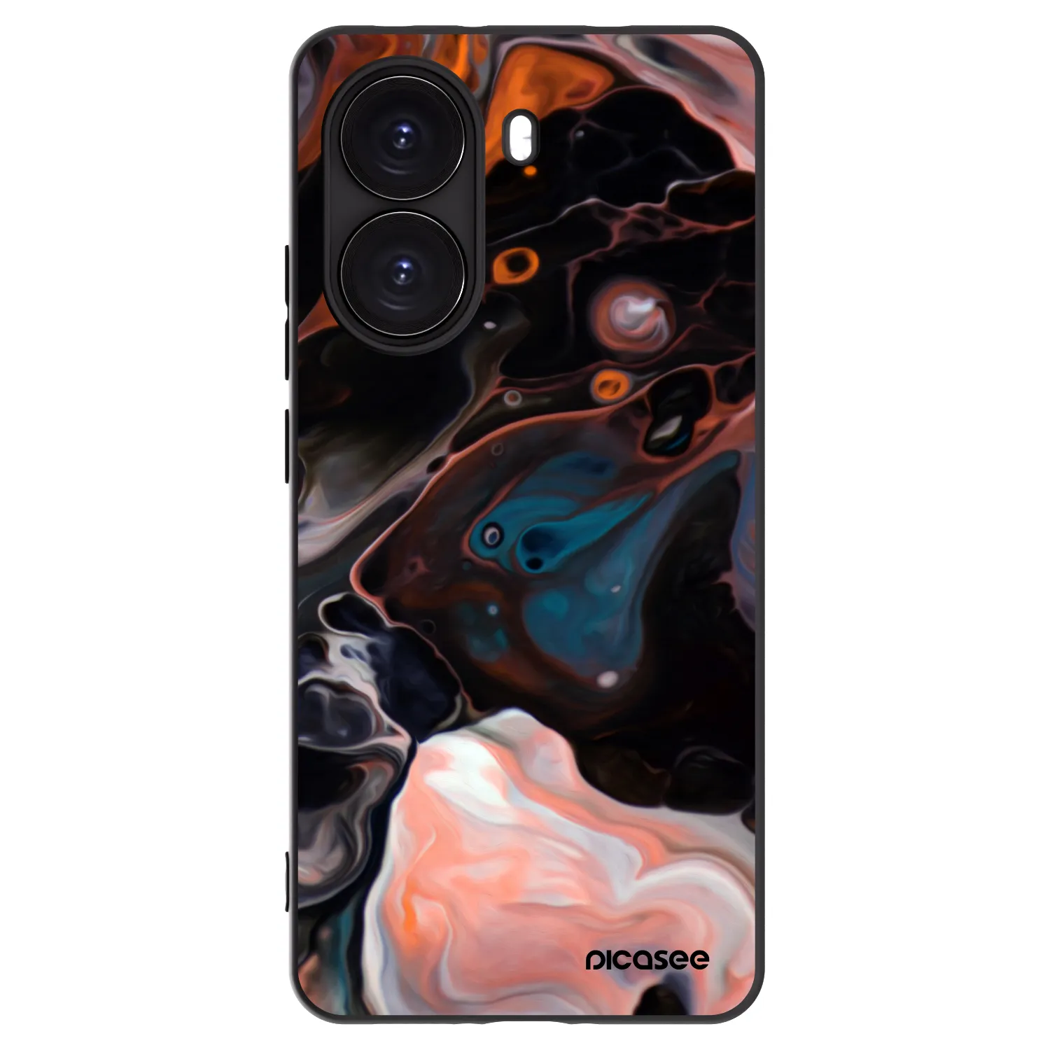 Picasee fekete szilikon tok az alábbi mobiltelefonokra Xiaomi Poco X7 Pro 5G - Cream