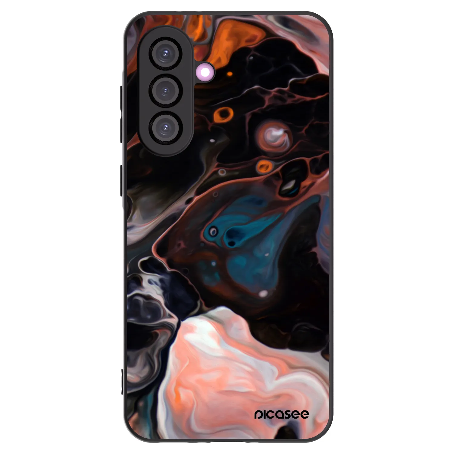 Picasee fekete szilikon tok az alábbi mobiltelefonokra Samsung Galaxy A56 5G A566B - Cream