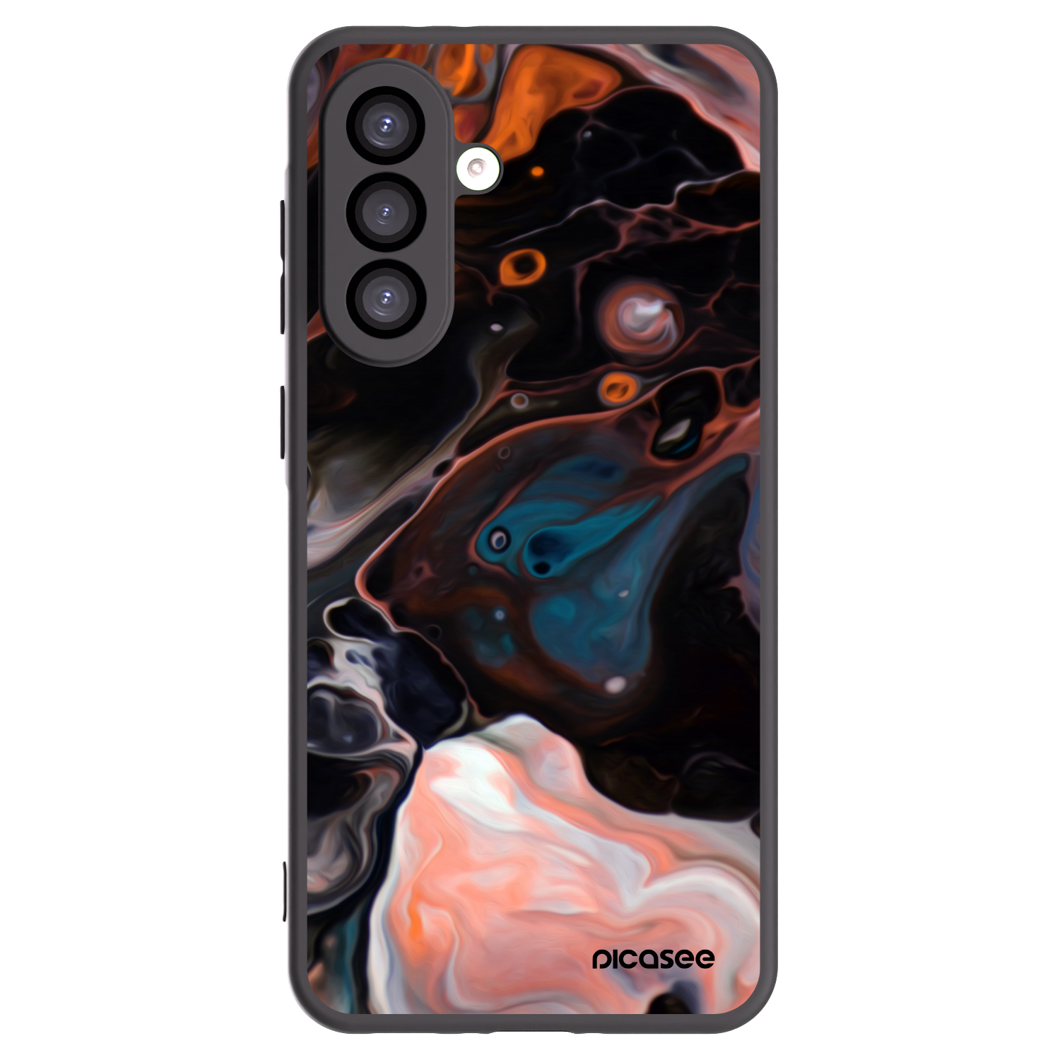 Picasee fekete szilikon tok az alábbi mobiltelefonokra Samsung Galaxy A26 5G A266B - Cream