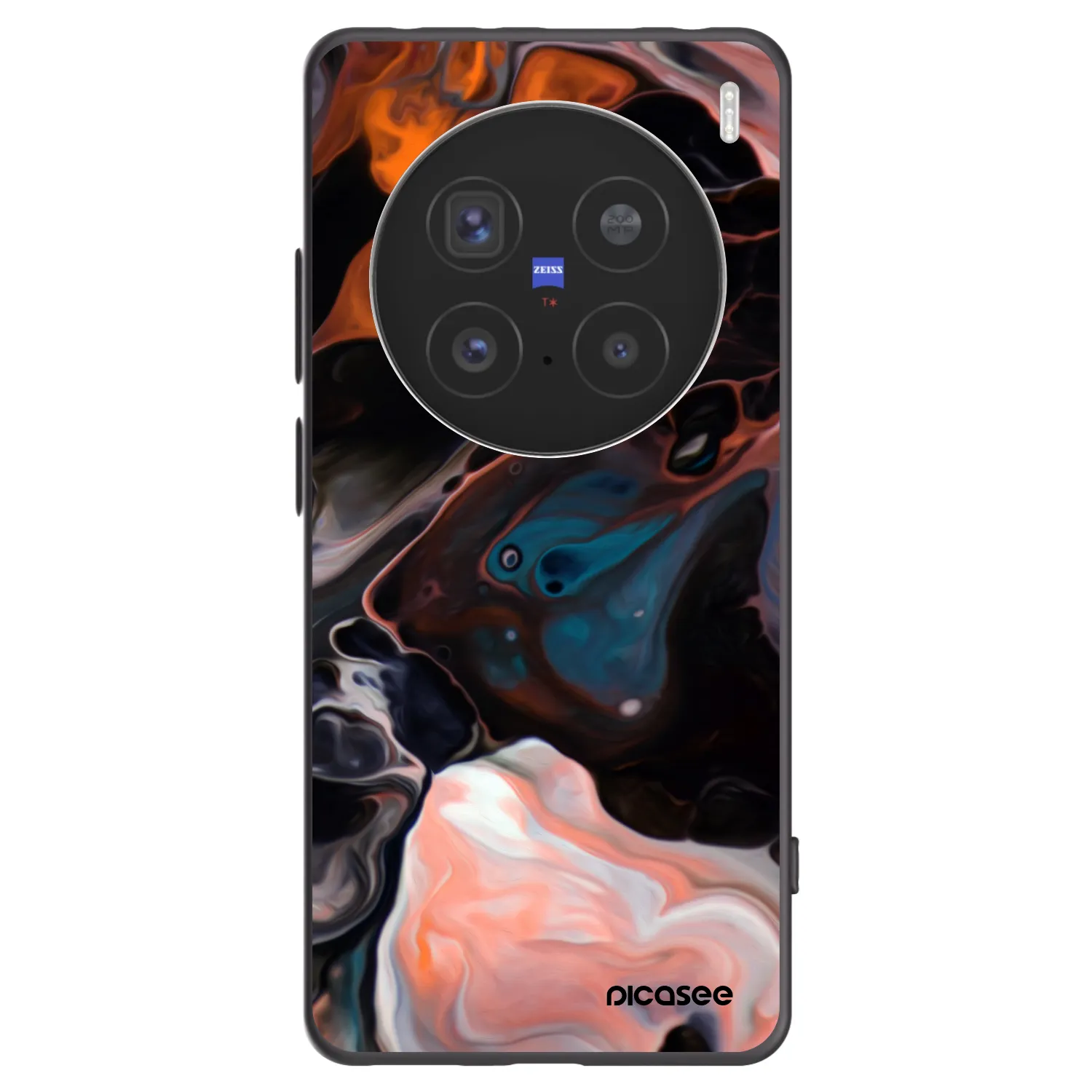 Picasee fekete szilikon tok az alábbi mobiltelefonokra Vivo X200 Pro - Cream