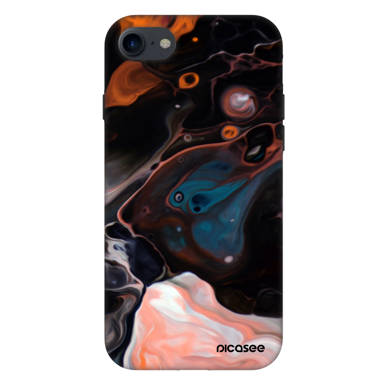 Picasee Fashion Case Apple iPhone 7 - Cream