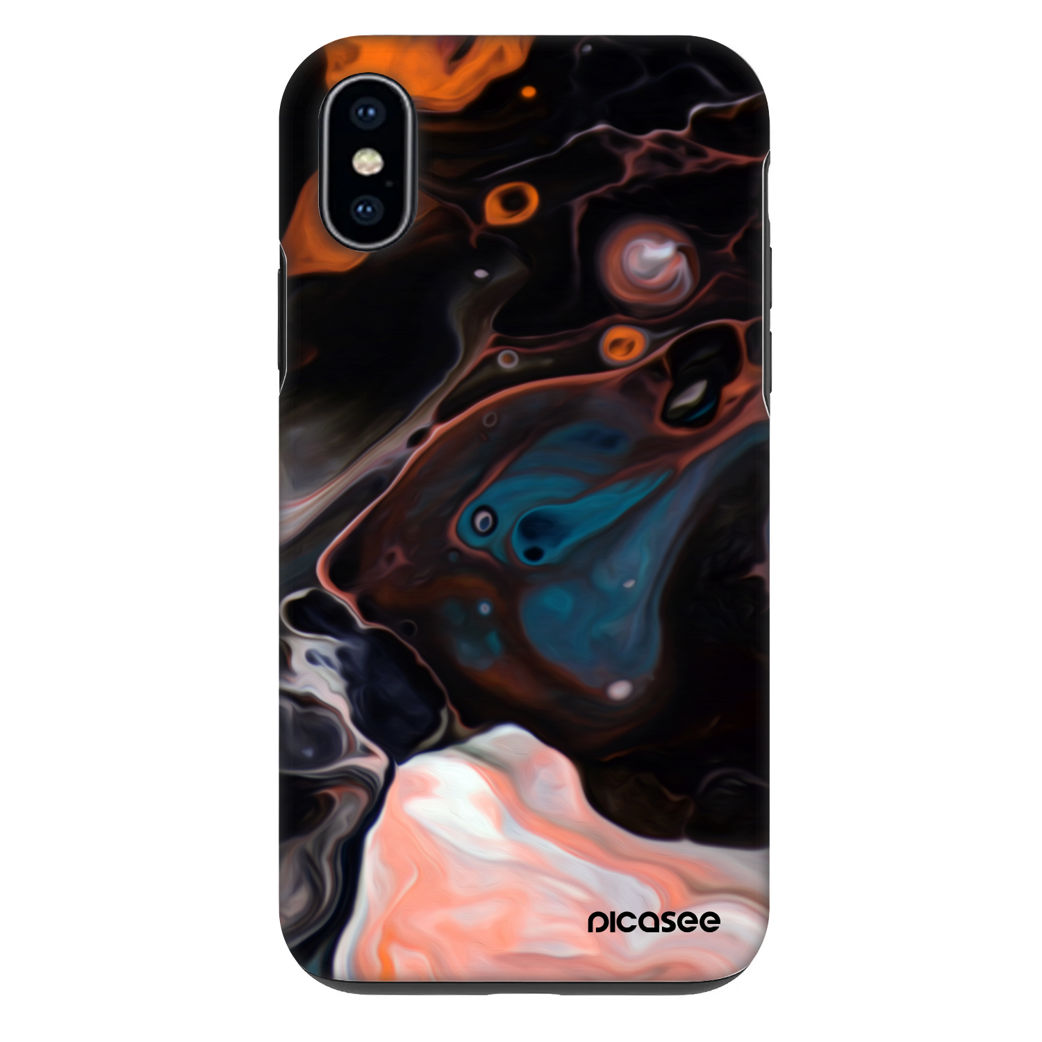 Picasee Fashion Case Apple iPhone X/XS - Cream