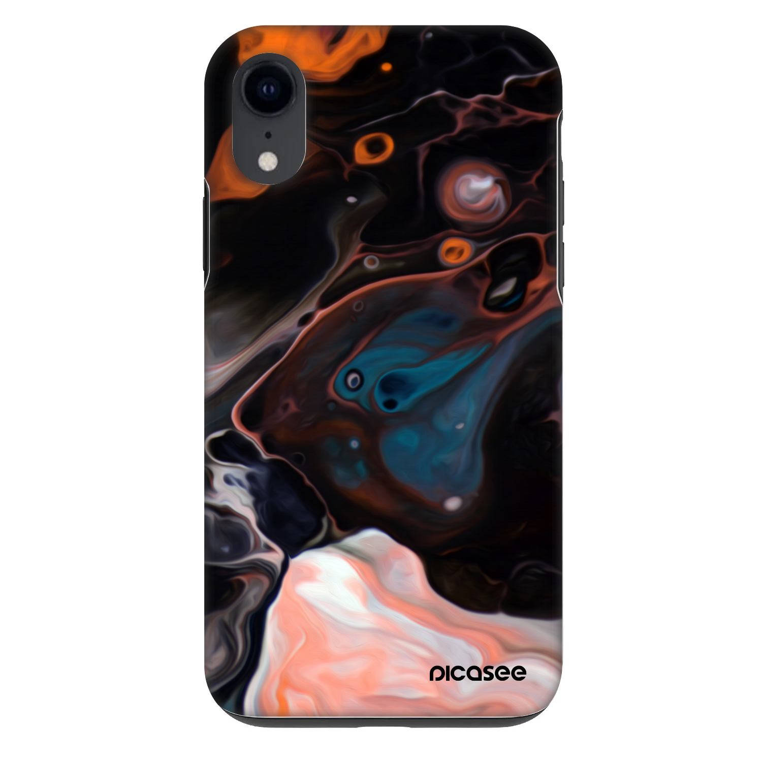 Picasee Fashion Case Apple iPhone XR - Cream