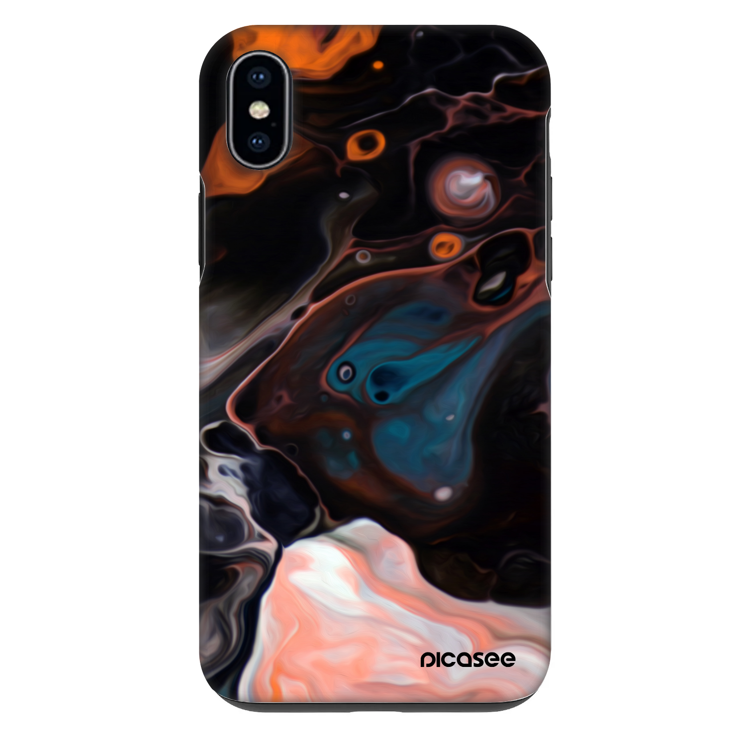 Picasee Fashion Case Apple iPhone XS Max - Cream