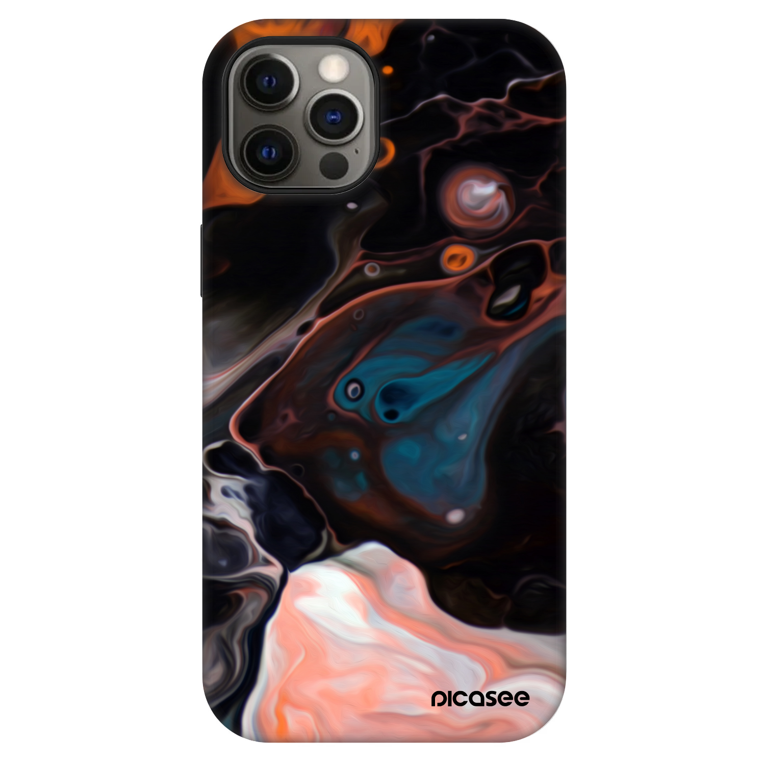 Picasee Fashion Case MagSafe Apple iPhone 12 - Cream