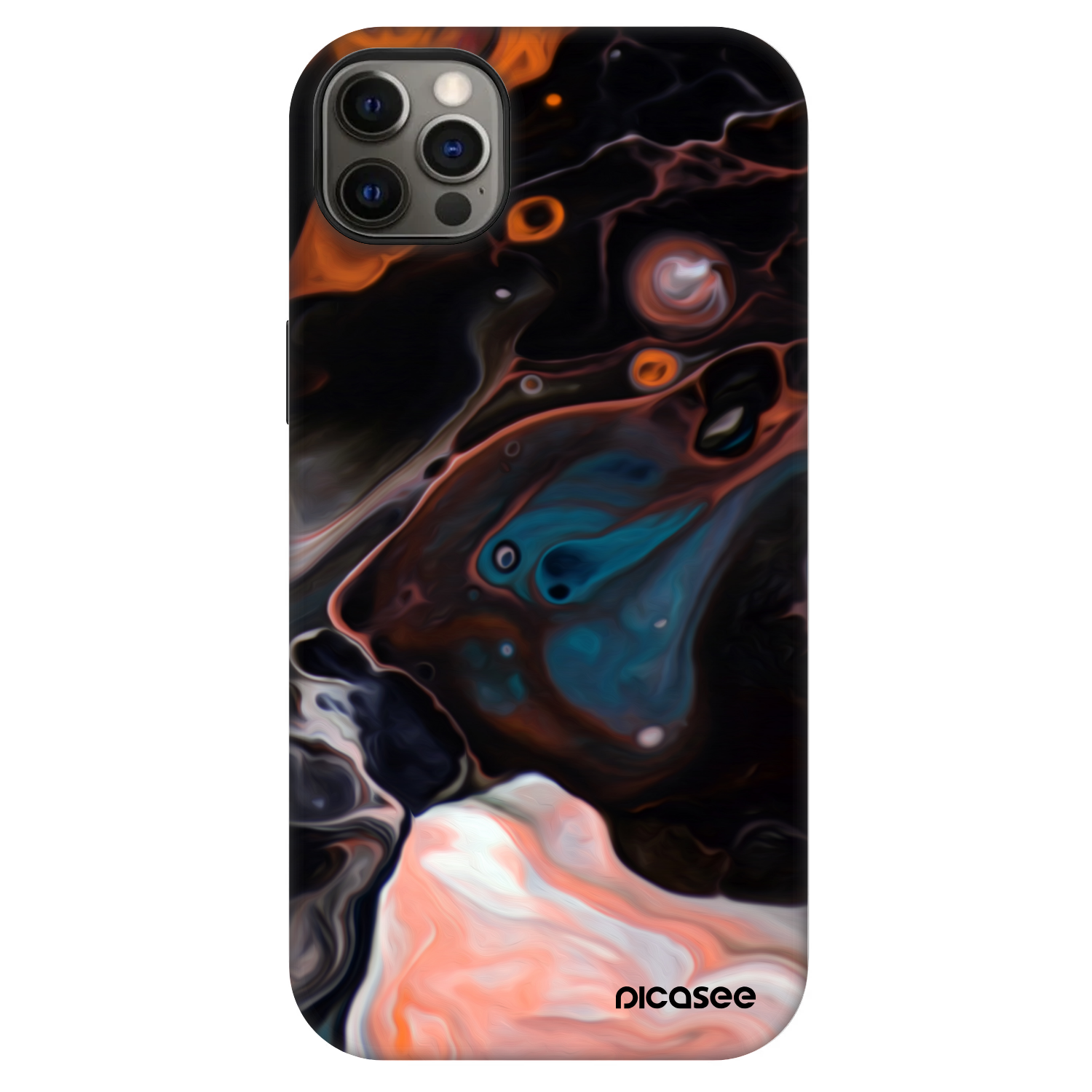 Picasee Fashion Case MagSafe Apple iPhone 12 Pro Max - Cream