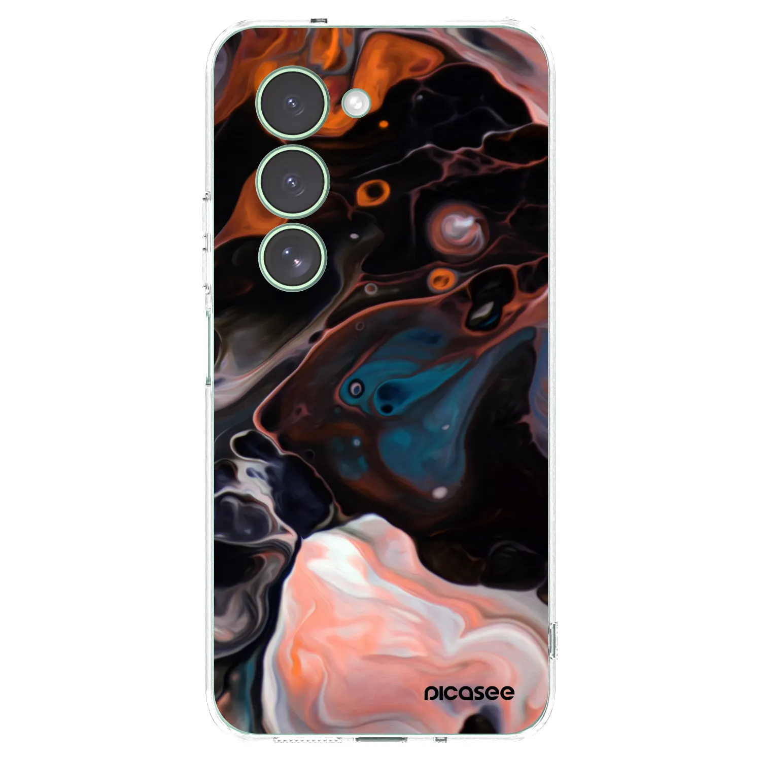 Picasee átlátszó szilikon tok az alábbi mobiltelefonokra Xiaomi Redmi 15 5G - Cream