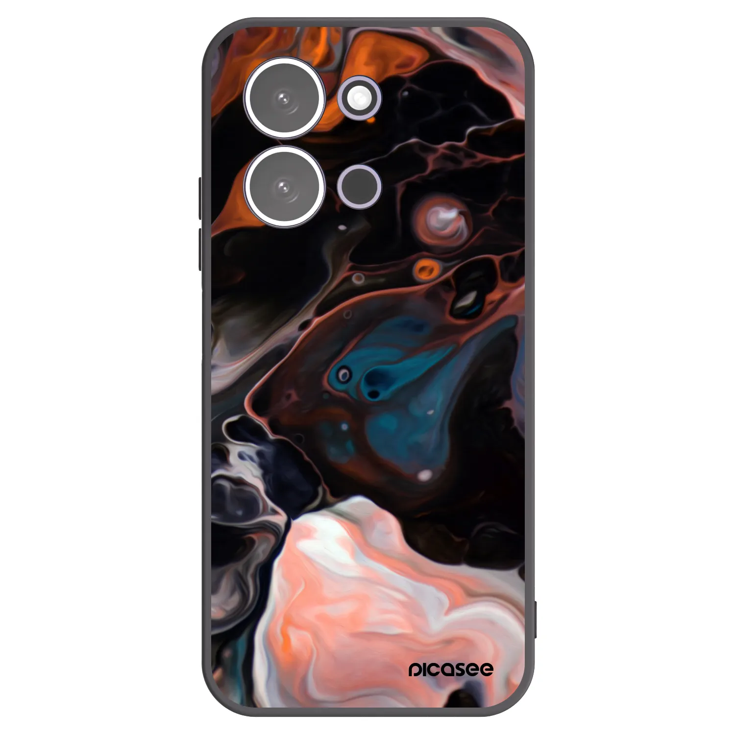 Picasee fekete szilikon tok az alábbi mobiltelefonokra Xiaomi Redmi 15C 5G - Cream