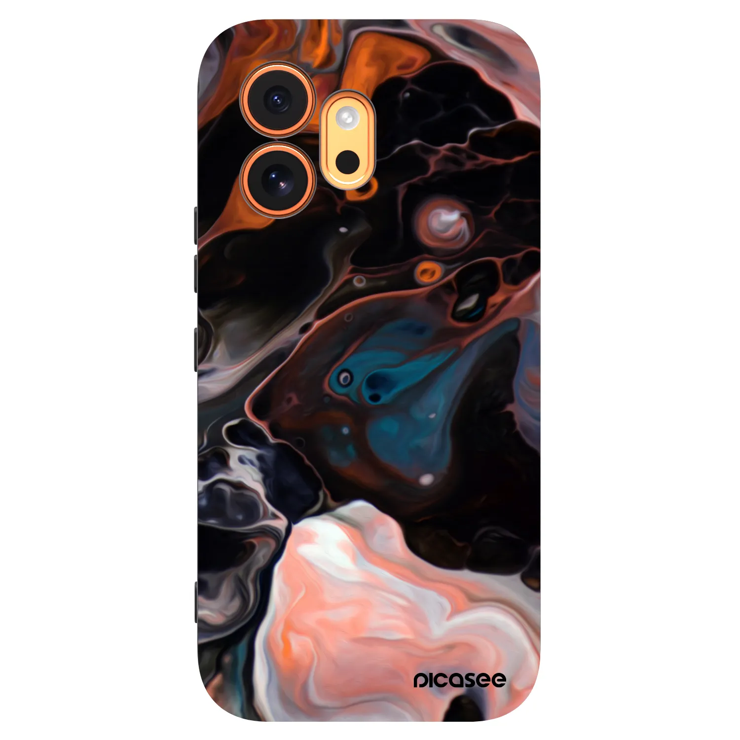 Picasee fekete szilikon tok az alábbi mobiltelefonokra Honor 600 - Cream