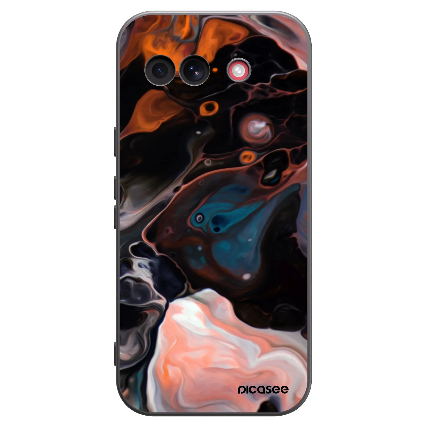 Picasee fekete szilikon tok az alábbi mobiltelefonokra Google Pixel 10a - Cream