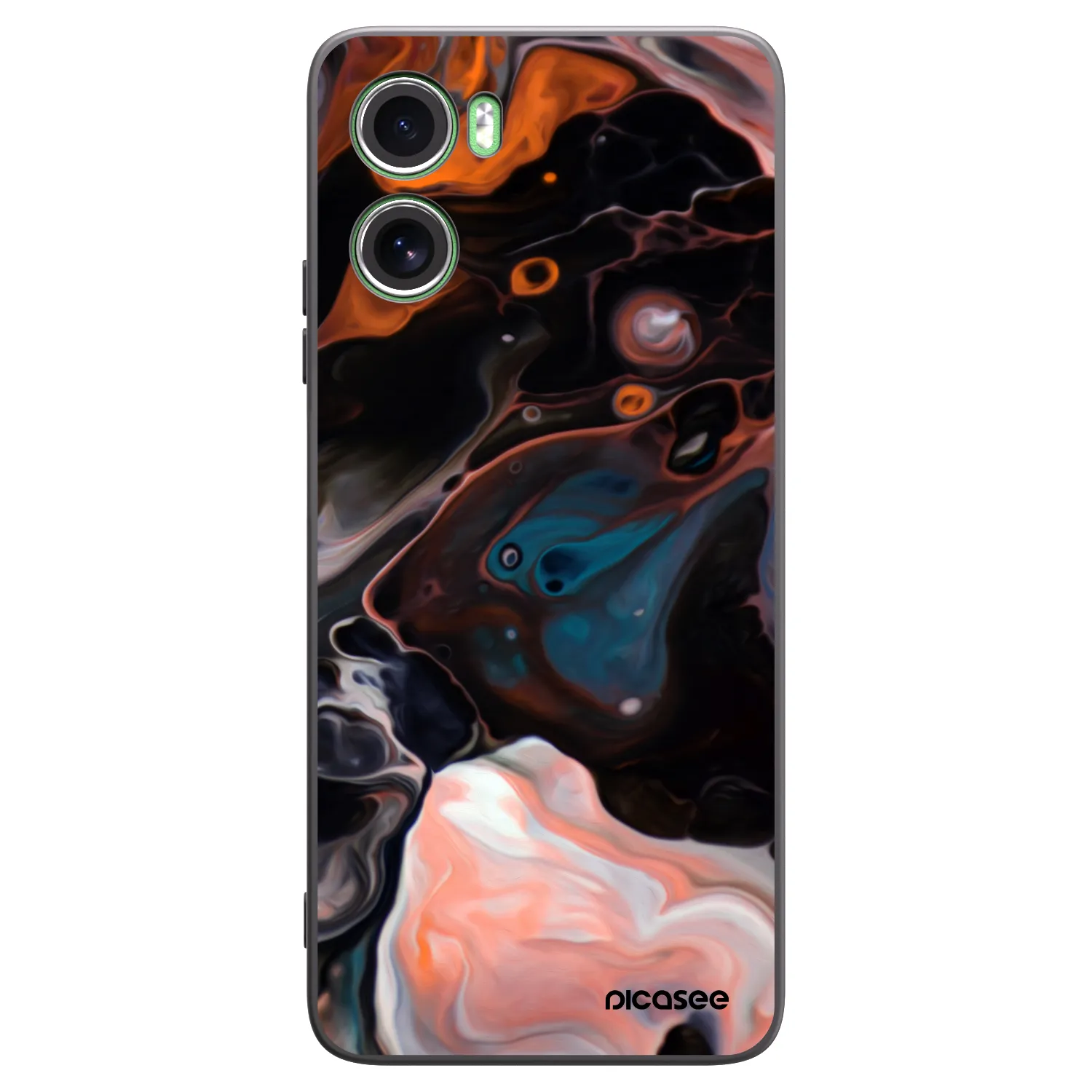 Picasee fekete szilikon tok az alábbi mobiltelefonokra Motorola Moto G06 - Cream