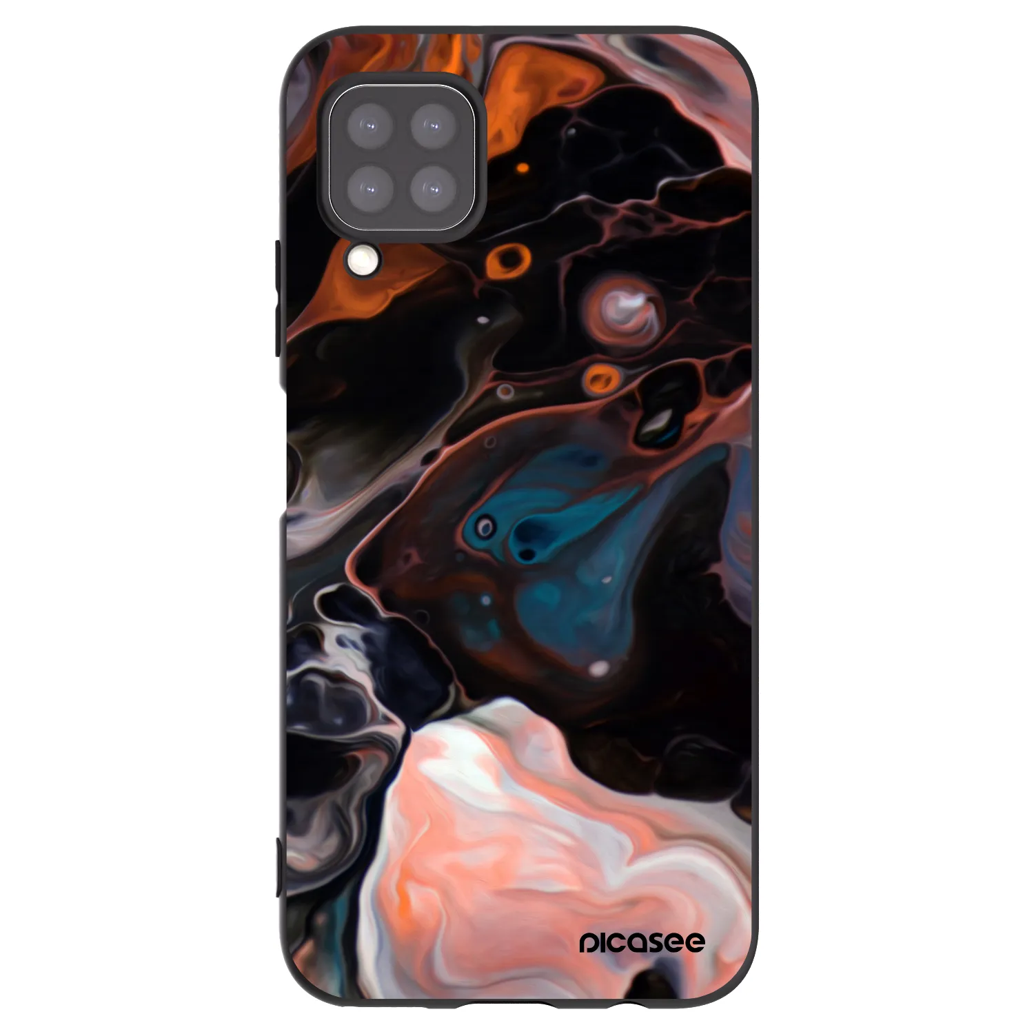Picasee fekete szilikon tok az alábbi mobiltelefonokra Huawei P40 Lite - Cream