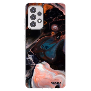 Picasee átlátszó szilikon tok az alábbi mobiltelefonokra Samsung Galaxy A52 5G A525F - Cream