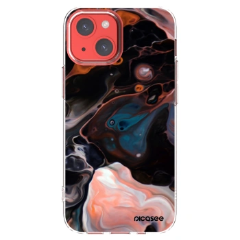 Picasee átlátszó szilikon tok az alábbi mobiltelefonokra Apple iPhone 13 mini - Cream